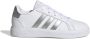 Adidas Sportswear Grand Court 2.0 sneakers wit zilver Imitatieleer 39 1 3 - Thumbnail 1
