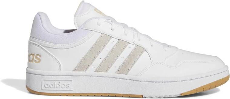 adidas Originals Hoops sneakers wit beige