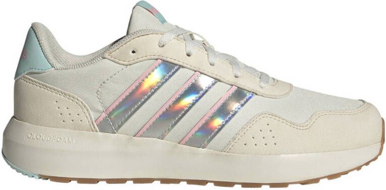 Adidas Sportswear Run 60s sneakers wit metallic zilver Nylon 39 1 3