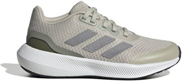 adidas Sportswear Runfalcon 3.0 sneakers grijsgroen beige wit