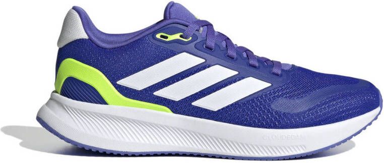 Adidas Sportswear Runfalcon 5 sneakers kobaltblauw wit geel Mesh 37 1 3