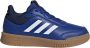 Adidas Sportswear Tensaur sneakers donkerblauw wit lichtblauw Imitatieleer 38 2 3 - Thumbnail 1