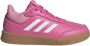 Adidas Sportswear Tensaur sneakers donkerblauw wit lichtblauw Imitatieleer 38 2 3 - Thumbnail 1