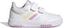 Adidas Sportswear Tensaur sneakers wit lichtblauw lila Imitatieleer 35 1 2 - Thumbnail 1