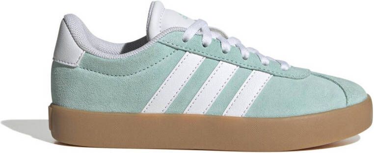 Adidas Sportswear VL Court 3.0 sneakers lichtgroen wit Suede 36 2 3