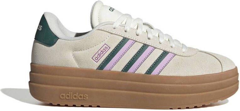 Adidas Sportswear VL Court Bold sneakers beige groen paars