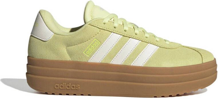 Adidas Sportswear VL Court Bold sneakers lichtgeel wit