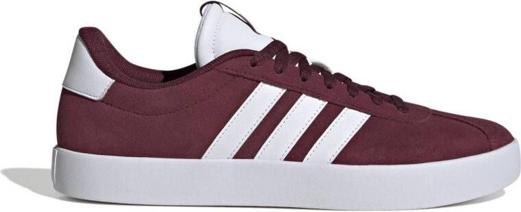 Adidas Sportswear VL Court sneakers donkerrood wit