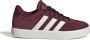 Adidas Sportswear VL Court sneakers donkerrood wit Suede 36 2 3 - Thumbnail 1