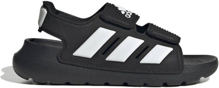 Adidas Altaswim 2.0 Unisex Slippers en Sandalen Zwart Maat: 31.5 Mesh Synthetisch Foot Locker