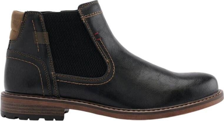 AM SHOE chelsea boots zwart