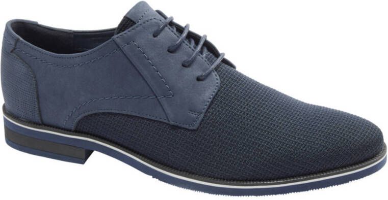 AM SHOE veterschoenen blauw