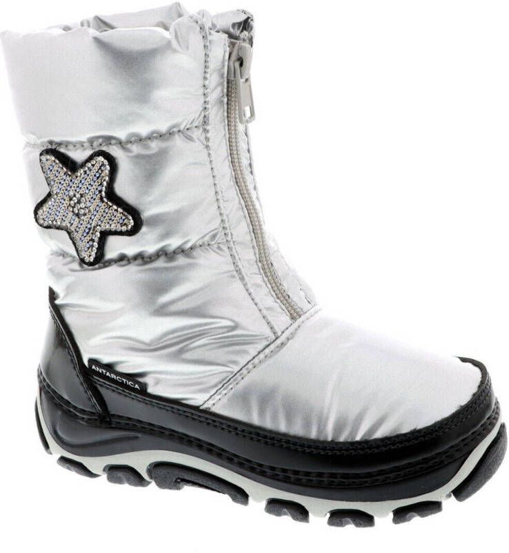 Antarctica Snowboots met ritssluiting voor kinderen AN 120B Zilver -28EU