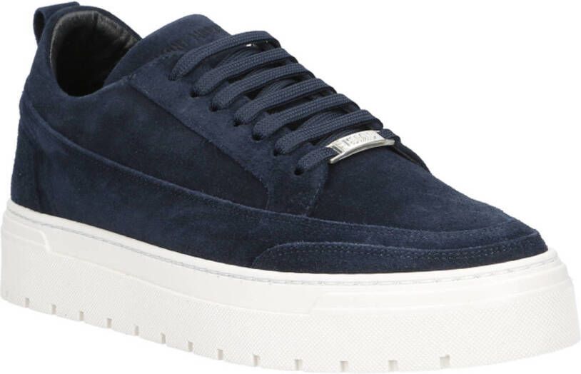 Antony Morato Flint suède sneakers Blauw Suede Lage sneakers