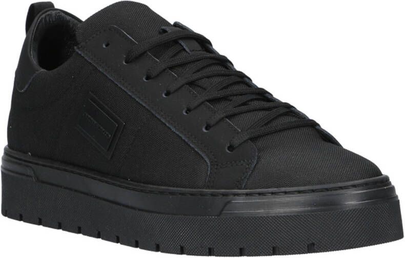 Antony Morato Zwarte Lage Top Sneakers Mmfw01703 Black Heren