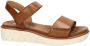 Ara Bilbao leren sandalen cognac - Thumbnail 1