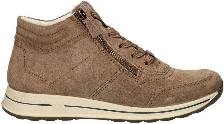 Ara Osaka 2.0 suède sneakers taupe