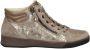 Ara Rome leren sneakers taupe - Thumbnail 1