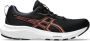 ASICS Contend 9 hardloopchoenen zwart koraalrood - Thumbnail 1