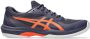 ASICS Game FF Clay OC tennisschoenen donkerblauw oranje - Thumbnail 1