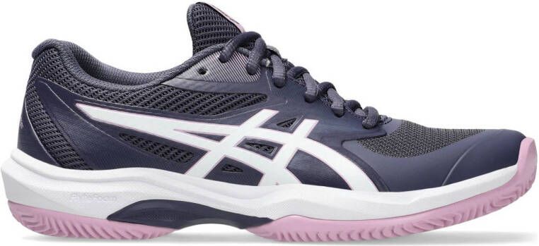 ASICS Game FF Clay OC tennisschoenen donkerblauw wit lila