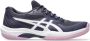 ASICS Game FF Clay OC tennisschoenen donkerblauw wit lila - Thumbnail 1