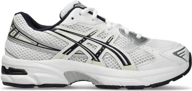 ASICS Gel-1130 sneakers wit donkerblauw zilver