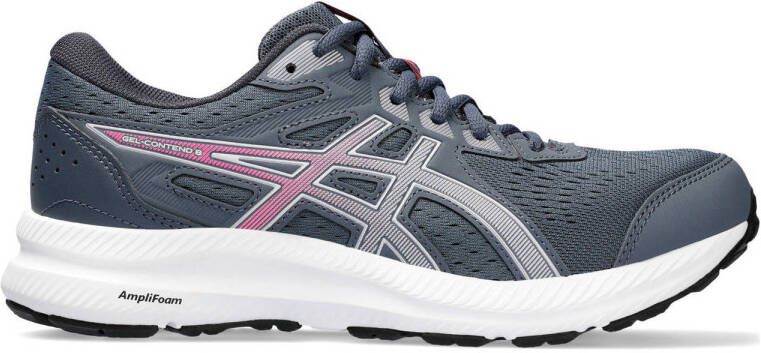 ASICS Gel-Contend 8 1012B320-027 Vrouwen Grijs Hardloopschoenen