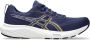 ASICS Gel-Contend 9 hardloopschoenen donkerblauw wit geel - Thumbnail 1