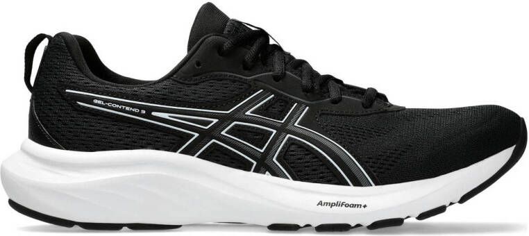 ASICS Gel-Contend 9 hardloopschoenen zwart wit