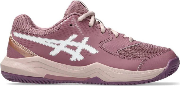 ASICS Gel-Decicate 8 Padel padelschoenen oudroze wit