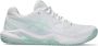 ASICS GEL DEDICATE 8 CLAY tennisschoenen wit mintgroen - Thumbnail 1