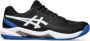 ASICS GEL DEDICATE 8 CLAY tennisschoenen zwart wit blauw - Thumbnail 1