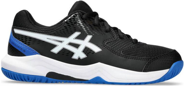 ASICS Gel-dedicate 8 tennisschoenen zwart kobaltblauw