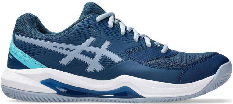 ASICS Gel-Dedicate padelschoenen donkerblauw grijsblauw