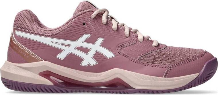 ASICS Gel-Dedicate padelschoenen oudroze wit