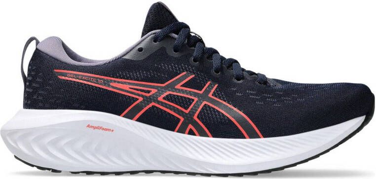 ASICS Gel-Excite 10 hardloopschoenen donkerblauw roze