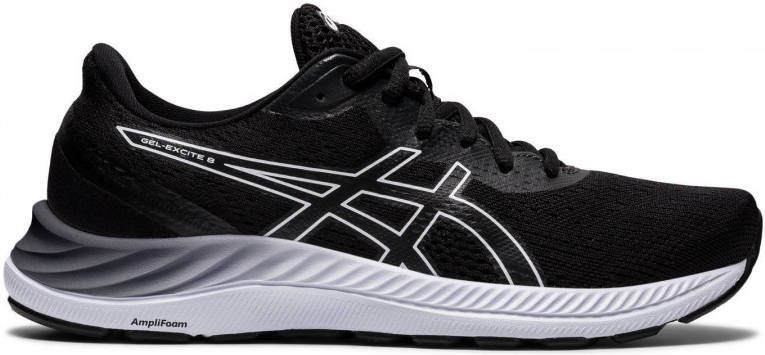 ASICS gel excite 8 hardloopschoenen zwart wit dames