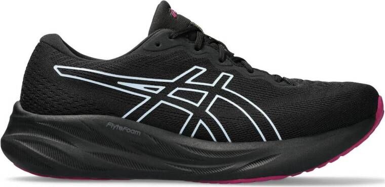 ASICS GEL PULSE 15 GTX hardloopschoenen zwart roze