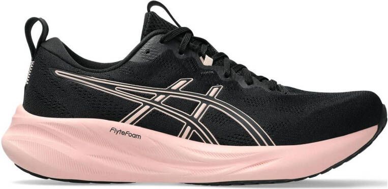 ASICS Gel-Pulse 16 hardloopschoenen zwart lichtroze