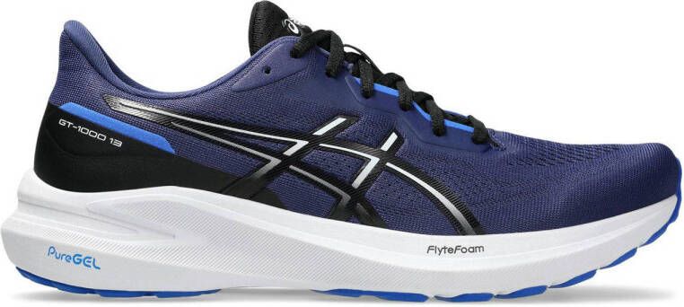 ASICS GT-1000 13 hardloopschoenen donkerblauw wit kobaltblauw