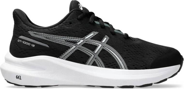 ASICS GT-1000 13 hardloopschoenen zwart wit