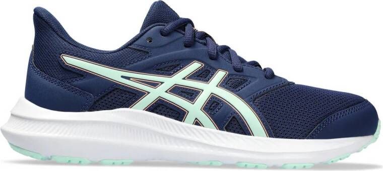 ASICS Jolt 4 hardloopschoenen donkerblauw mintgroen