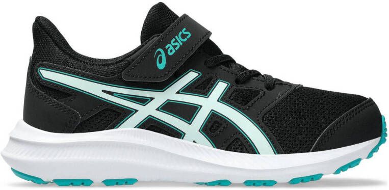 ASICS Jolt 4 hardloopschoenen zwart lichtblauw