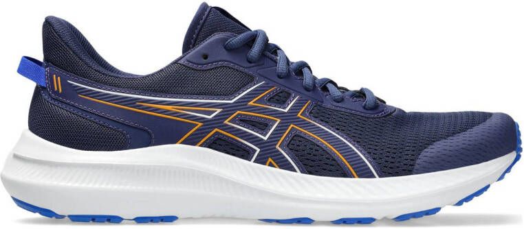 ASICS Jolt 5 hardloopschoenen donkerblauw oranje