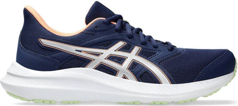 ASICS Jolt hardloopschoenen blauw zilver wit