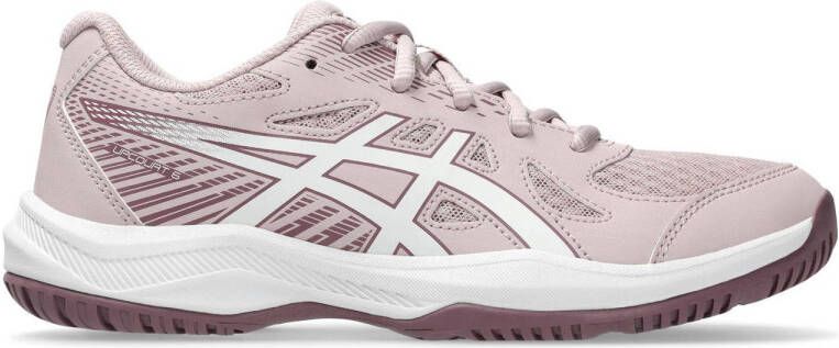 ASICS Upcourt 6 zaalsportschoenen lichtroze wit