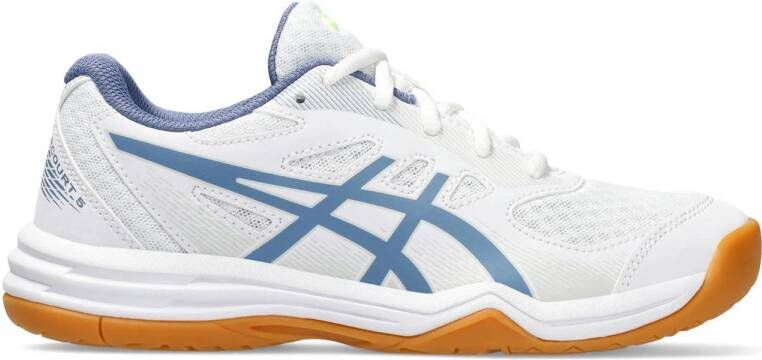 ASICS zaalsportschoenen wit blauw