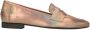 Babouche Louise 17 leren loafers nude metallic - Thumbnail 1