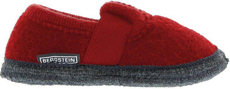 Bergstein Comfy pantoffels rood kids